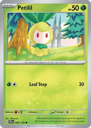 Petilil (006/159) [SV09 Journey Together] - Common