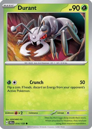 Durant (014/159) [SV09 Journey Together] Reverse Holofoil - Common