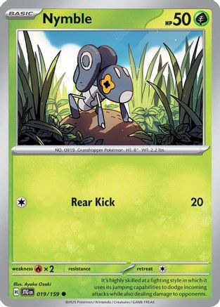 Nymble (019/159) [SV09 Journey Together] Reverse Holofoil - Common