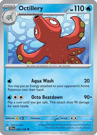 Octillery (034/159) [SV09 Journey Together] - Uncommon