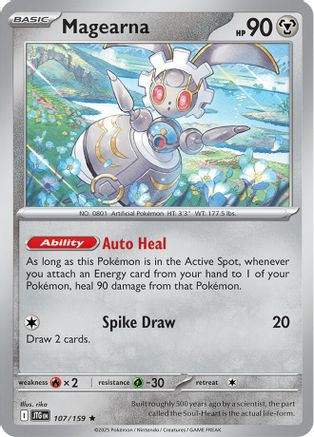 Magearna (107/159) [SV09 Journey Together] Holofoil - Rare