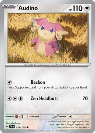 Audino (124/159) [SV09 Journey Together] - Common