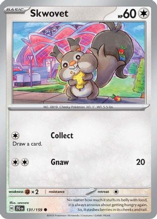Skwovet (131/159) [SV09 Journey Together] - Common