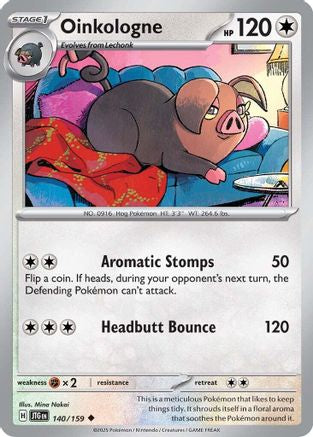 Oinkologne (140/159) [SV09 Journey Together] Reverse Holofoil - Uncommon