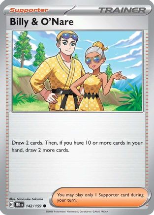 Billy & O'Nare (142/159) [SV09 Journey Together] - Common