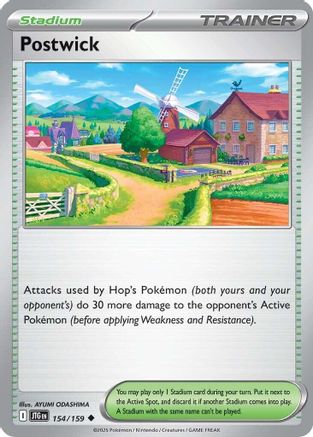 Postwick (154/159) [SV09 Journey Together] Reverse Holofoil - Uncommon