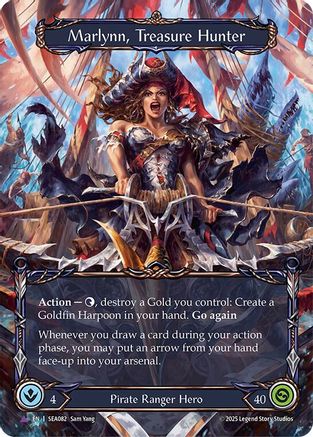 Marlynn, Treasure Hunter (Marvel) (SEA082) - High Seas Cold Foil