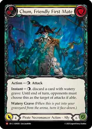 Chum, Friendly First Mate (SEA050) - High Seas