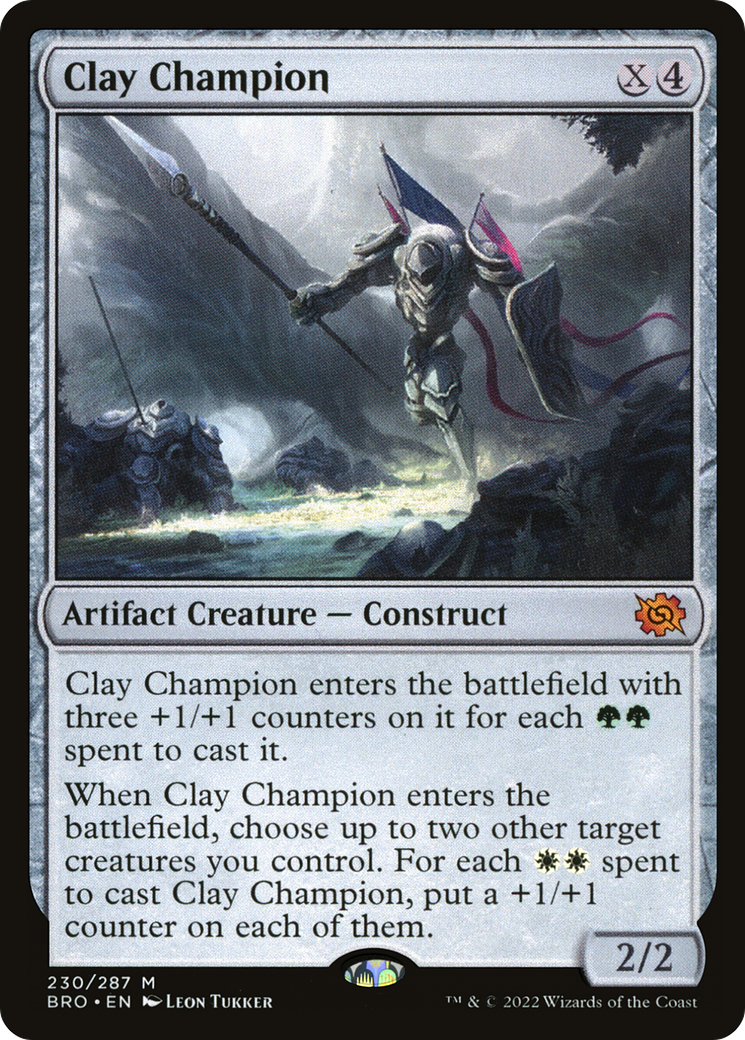 Clay Champion (BRO-230) [The Brothers' War]