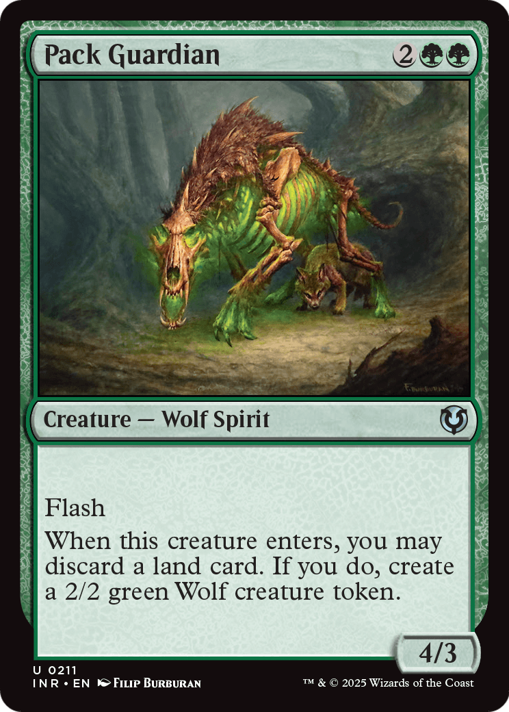 Pack Guardian - Foil [Innistrad Remastered]