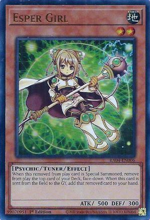 Esper Girl (Ultra Rare) (RA04-EN006) - Quarter Century Stampede 1st Edition