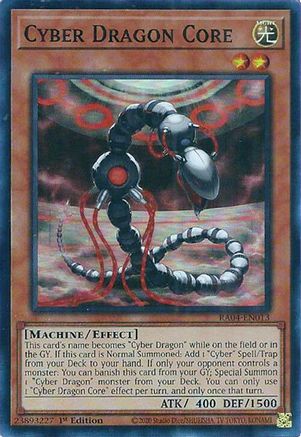 Cyber Dragon Core (Super Rare) (RA04-EN013) - Quarter Century Stampede 1st Edition