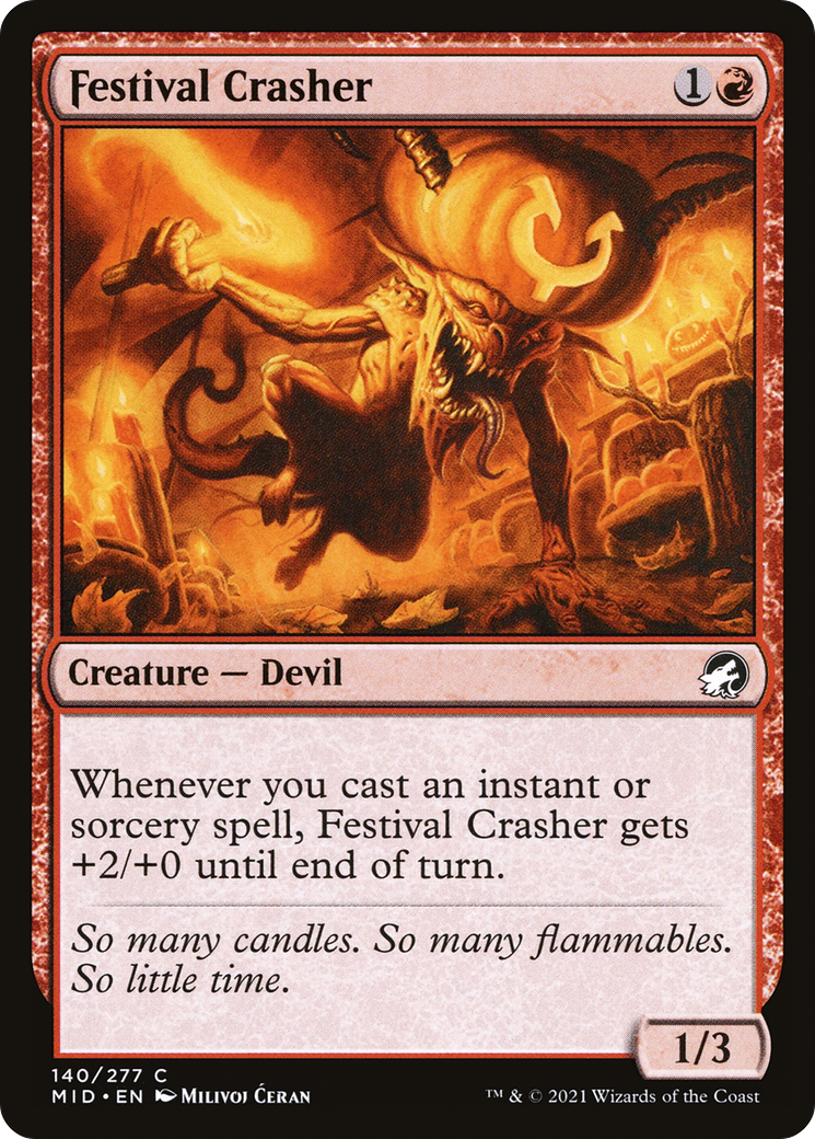 Festival Crasher (MID-140) [Innistrad: Midnight Hunt]