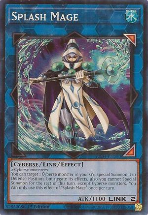 Splash Mage (Super Rare) (RA04-EN080) - Quarter Century Stampede 1st Edition