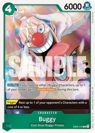 Buggy (EB02-018) - Extra Booster: Anime 25th Collection Foil