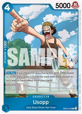 Usopp (EB02-022) - Extra Booster: Anime 25th Collection Foil