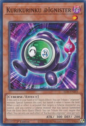 Kurikurinku @Ignister (Common) (ALIN-EN003) - Alliance Insight 1st Edition