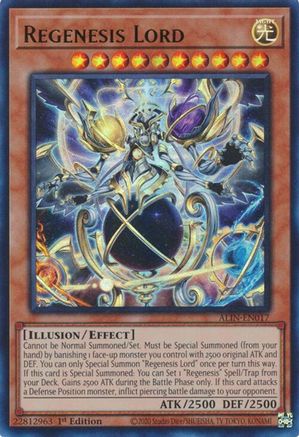 Regenesis Lord (Ultra Rare) (ALIN-EN017) - Alliance Insight 1st Edition