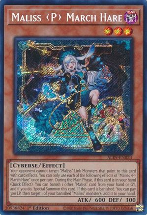 Maliss P March Hare (Secret Rare) (ALIN-EN023) - Alliance Insight 1st Edition