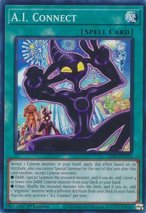 A.I. Connect (Super Rare) (ALIN-EN054) - Alliance Insight 1st Edition