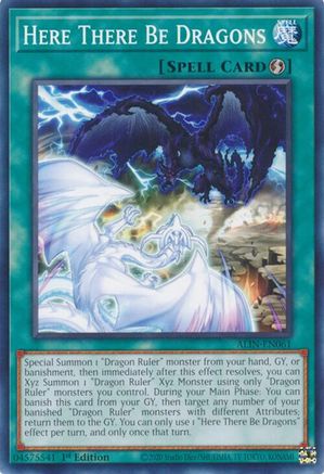 Here There Be Dragons (Common) (ALIN-EN061) - Alliance Insight 1st Edition