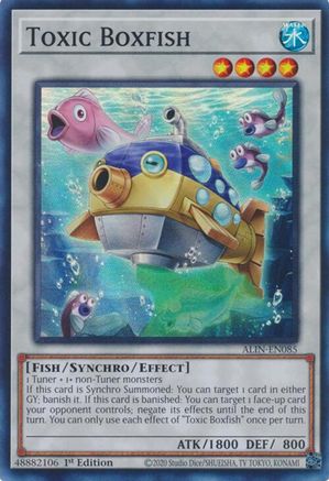 Toxic Boxfish (Super Rare) (ALIN-EN085) - Alliance Insight 1st Edition