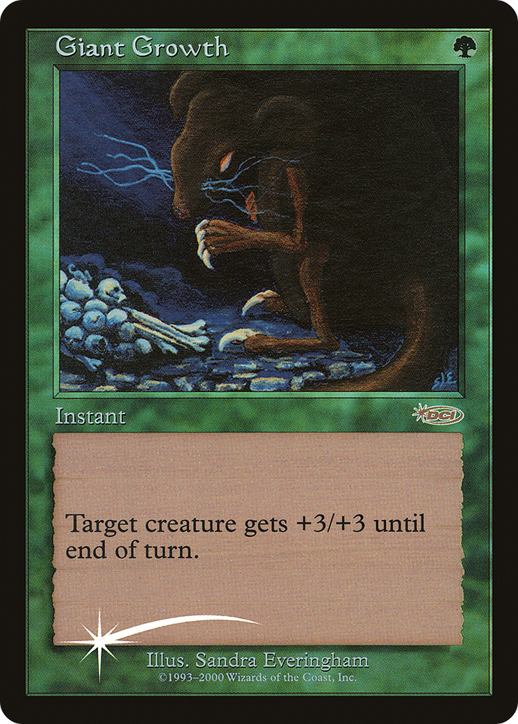 Giant Growth (FNM-007) [Friday Night Magic 2000] Foil