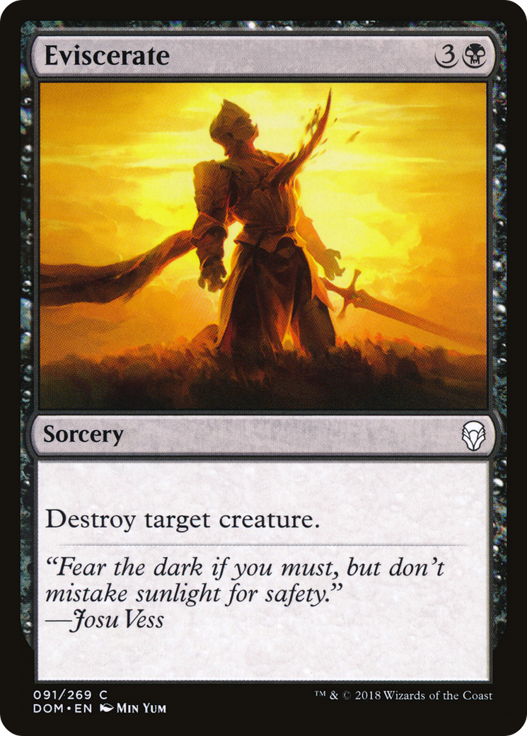 Eviscerate (DOM-091) [Dominaria]