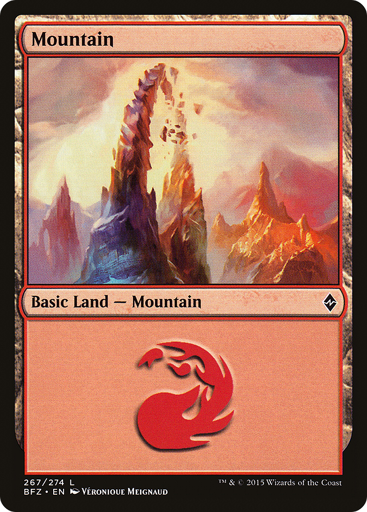 Mountain (BFZ-267) [Battle for Zendikar]