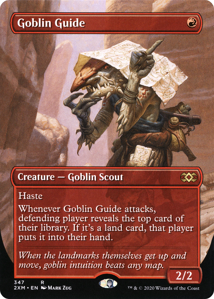 Goblin Guide (Borderless) (2XM-347) [Double Masters]