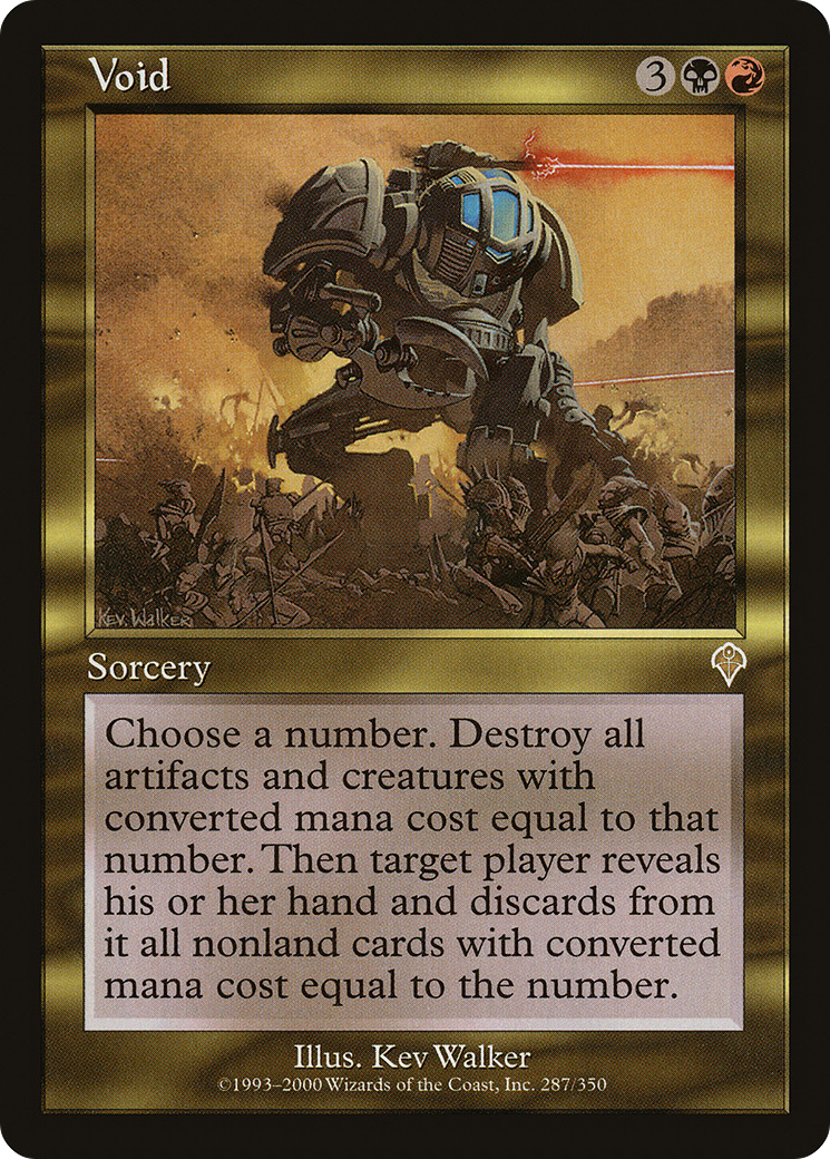 Void (INV-287) [Invasion] Foil