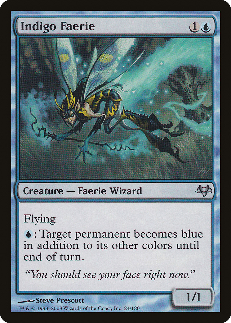 Indigo Faerie (EVE-024) [Eventide] Foil