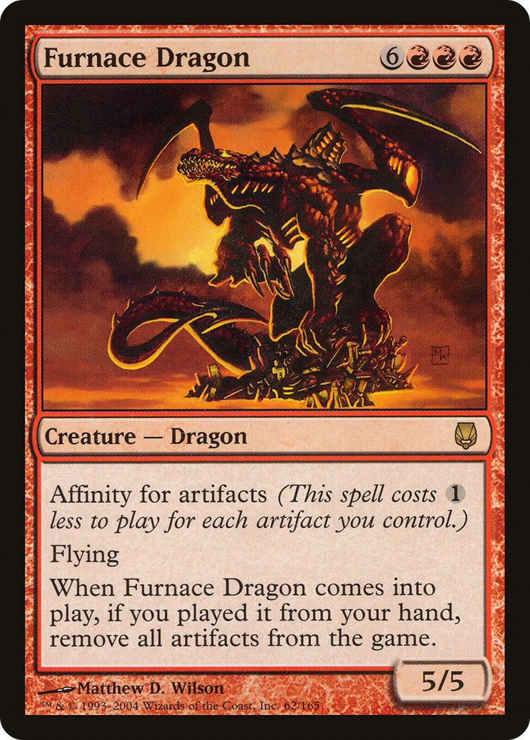 Furnace Dragon (DST-062) [Darksteel]