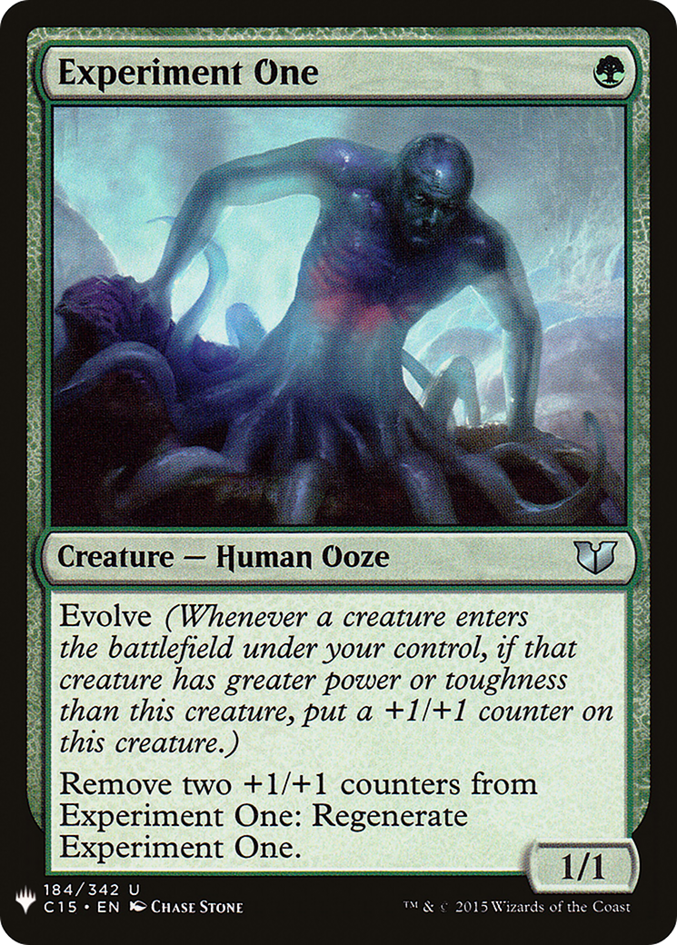 Experiment One (LIST-184) [The List]