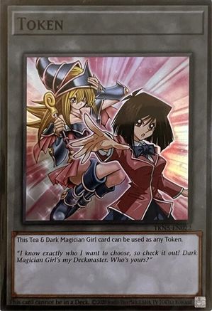 Token: Tea & Dark Magician Girl (Super Rare) (TKN5-EN022) - Alliance Insight Unlimited