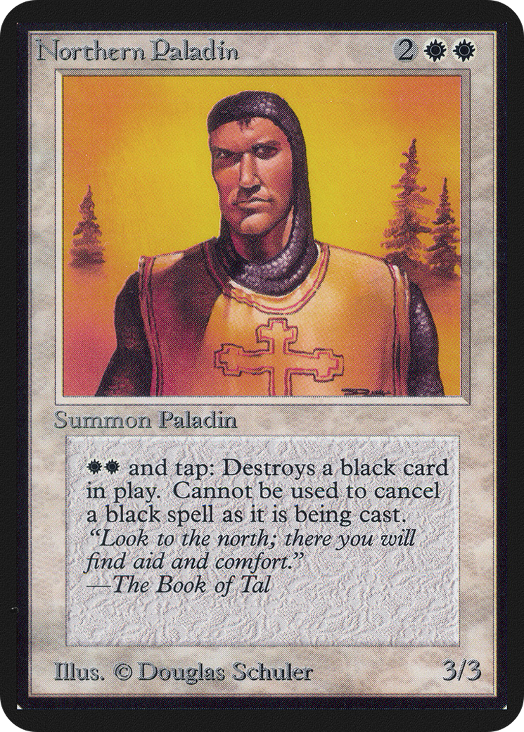 Northern Paladin (LEA-029) [Limited Edition Alpha]