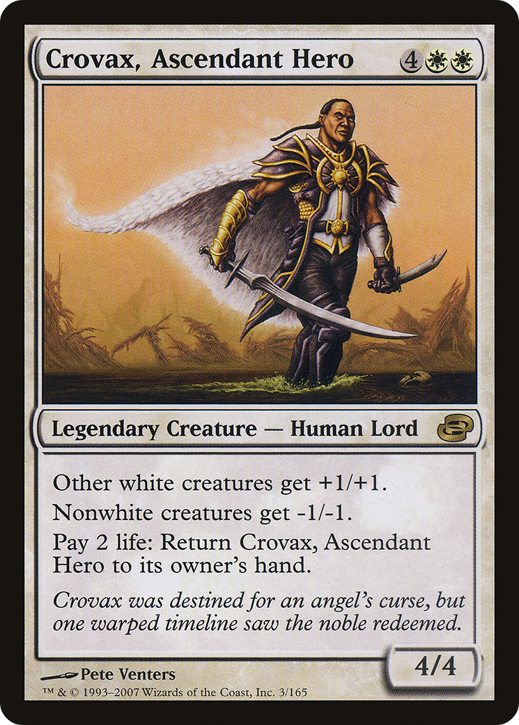 Crovax, Ascendant Hero (PLC-003) [Planar Chaos]