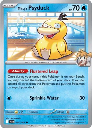 Misty's Psyduck (045/182) [SV10 Destined Rivals] - Uncommon