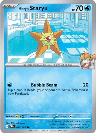 Misty's Staryu (046/182) [SV10 Destined Rivals] - Common