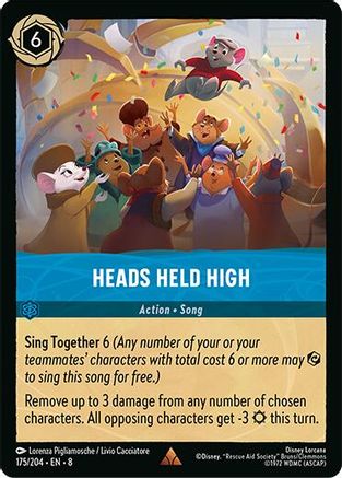 Heads Held High (175/204) - Reign of Jafar Cold Foil