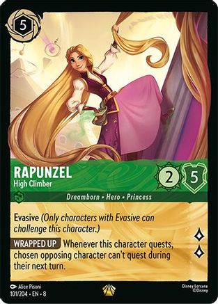 Rapunzel - High Climber (101/204) - Reign of Jafar