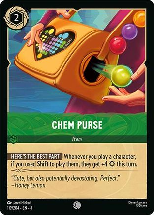 Chem Purse (119/204) - Reign of Jafar Cold Foil