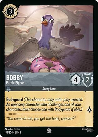 Bobby - Purple Pigeon (182/204) - Reign of Jafar
