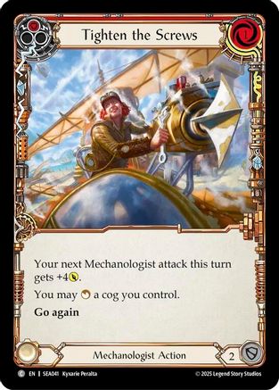 Tighten the Screws (SEA041) - High Seas Rainbow Foil