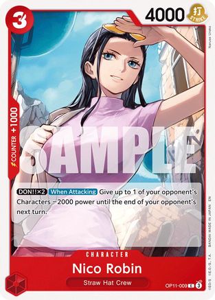 Nico Robin (OP11-009) - A Fist of Divine Speed