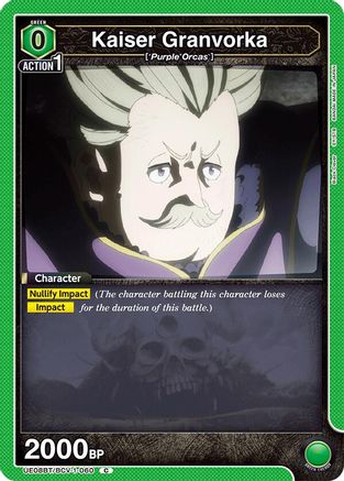 Kaiser Granvorka (UE08BT/BCV-1-060) - UE08BT Black Clover