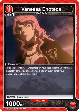 Vanessa Enoteca (084) (UE08BT/BCV-1-084) - UE08BT Black Clover