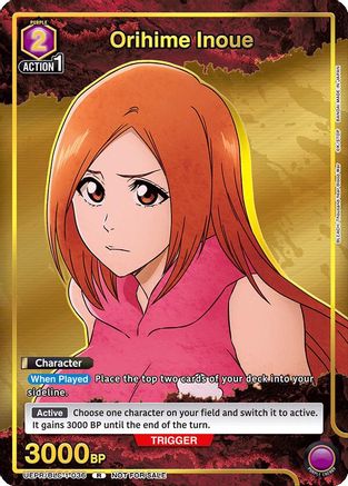 Orihime Inoue (Gold) (UEPR/BLC-1-036) - Union Arena Promotion Cards Foil