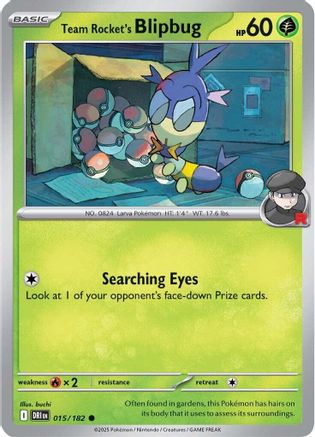 Team Rocket's Blipbug (015/182) [SV10 Destined Rivals] - Common
