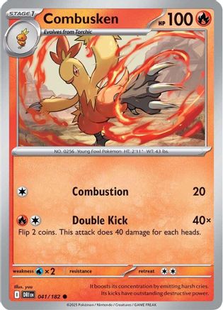 Combusken (041/182) [SV10 Destined Rivals] - Common